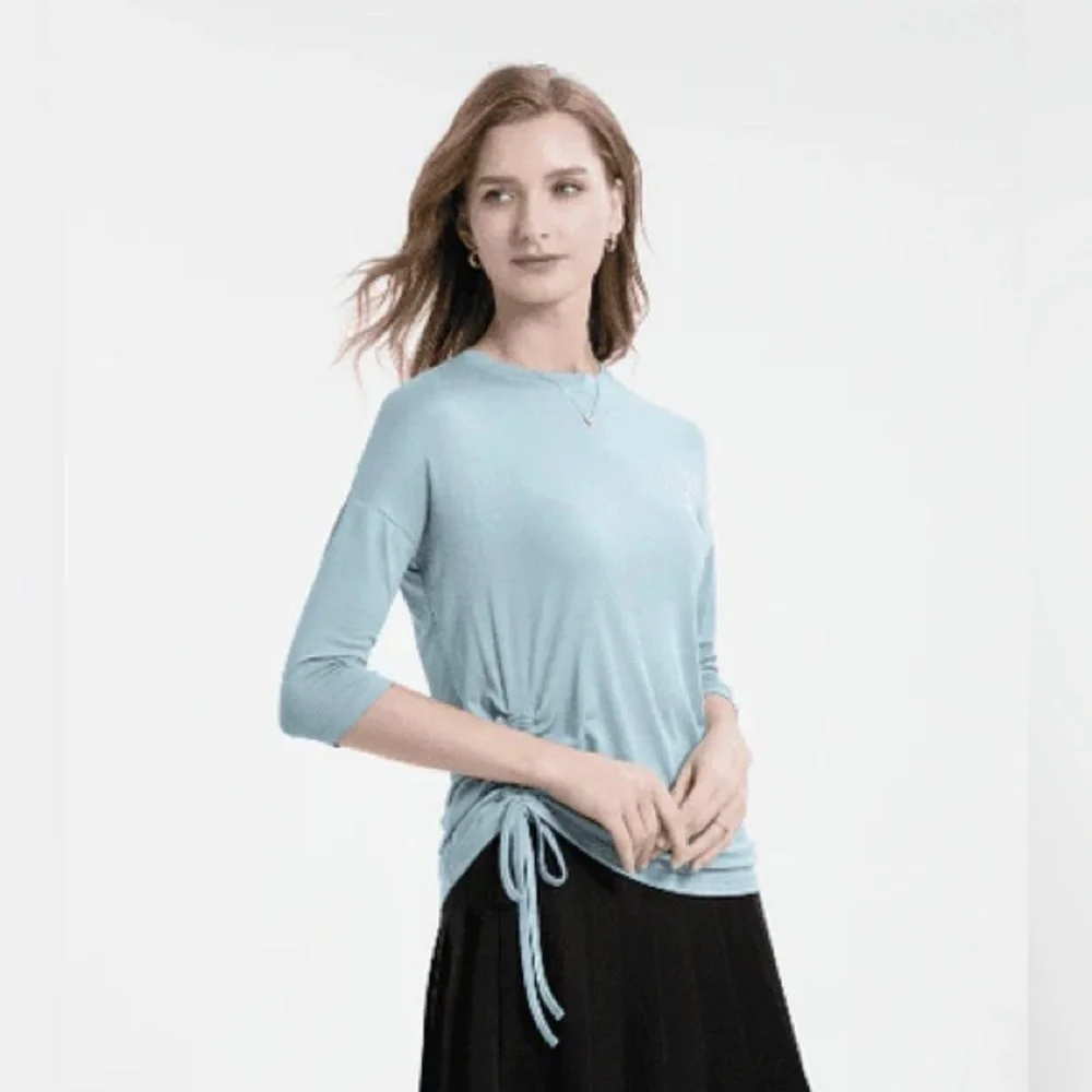 AS Collection Ruched Drawstring Tee Bundle - Picture 10 of 13